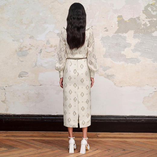 国风新中式衬衫长袖可拆卸衬衣修身上衣女 商品图4