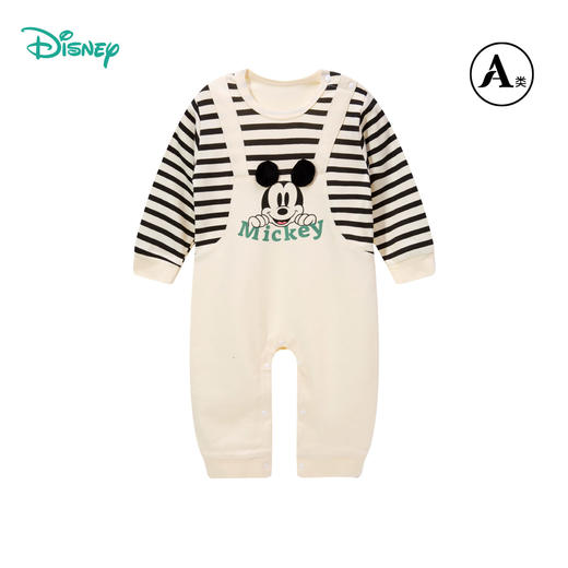 迪士尼婴儿衣服春秋季宝宝长袖新生儿连体衣秋装纯棉家居睡衣哈衣爬爬服ZD3DL009 商品图9