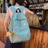 五角星书包女 大学生小众少女背包 ins百搭简约大容量双肩包  开学季新款书包 商品缩略图2