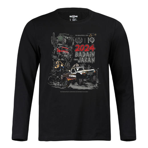 A第十九届英雄会穿越沙漠T3半袖T恤纪念款长袖打底衫阿拉善文化衫 NMT-2167 商品图2