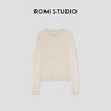 ROMI STUDIO “温柔已至” 绵羊毛山羊绒混纺长袖针织毛衫 432TS009 商品缩略图0