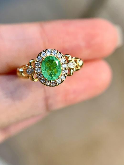 0.55ct 祖母绿戒指 商品图3