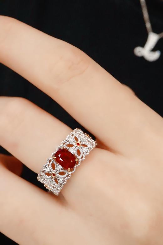 1.08ct 红宝石戒指 商品图4