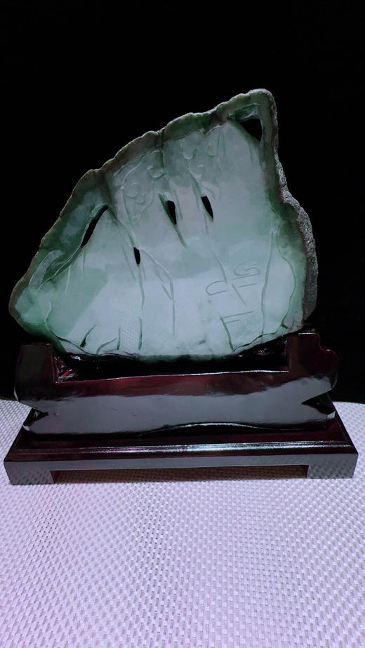 620217翡翠摆件【太平有象 吉祥】 商品图4