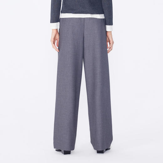 NEELLY纳俪2024秋商场同款通勤宽松显瘦休闲裤女新款西装裤长裤N24083H01150 商品图1