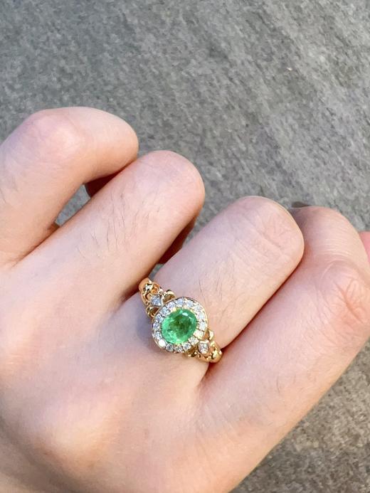 0.55ct 祖母绿戒指 商品图2