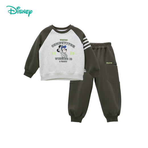 迪士尼秋冬加绒男童卫衣套装ZD3DT025 商品图3