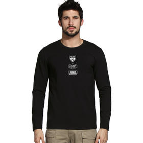 C阿拉善英雄会沙漠穿越图案设计logo款长袖纪念T恤越野创意系列 NMT-2169