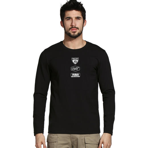 C阿拉善英雄会沙漠穿越图案设计logo款长袖纪念T恤越野创意系列 NMT-2169 商品图0