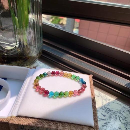 13.39g 6.8mm 碧玺手链 商品图7