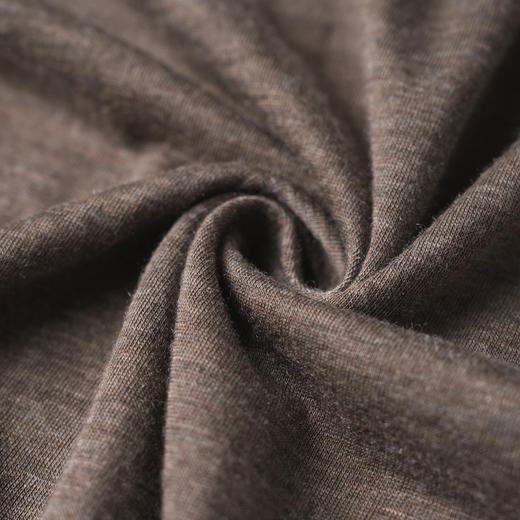 ROMI STUDIO“法式优雅”莱赛尔山羊绒混纺V领针织短袖T恤 421T5115 商品图5