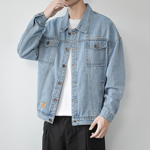 【YW】无忧购韩系ins宽松休闲百搭牛仔外套607（截单后7天发货)25年清仓捡漏 商品图1