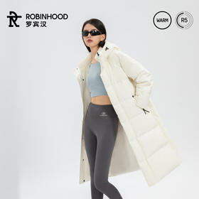 【云优选】罗宾汉墨雪三防 长款羽绒服-R041Y7007