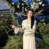 金蘑菇菇 薄荷漫波/轻奢氛围感 褶皱工艺绑带衬衫 商品缩略图2