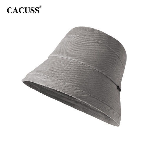 【cacuss帽】CACUSS帽子女秋冬百搭渔夫帽灯芯绒保暖水桶帽显脸小遮阳帽大头围PM166 商品图8