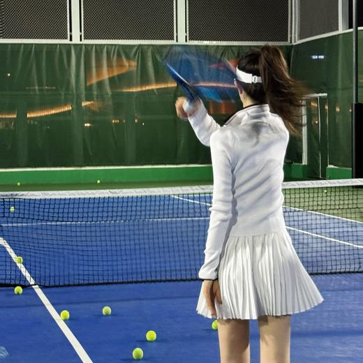 ROMI STUDIO “一拍即合” 自带Bra高弹力包裹性百褶连衣裙421L3106 商品图2