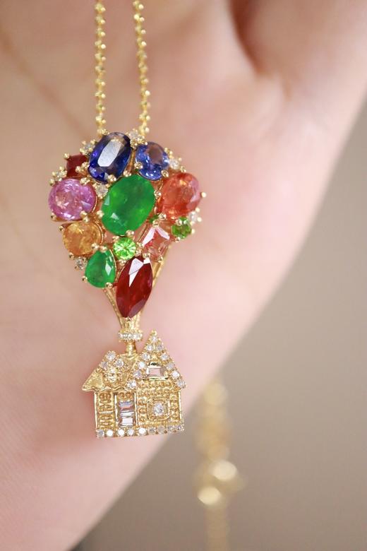 3.97ct 彩宝吊坠 商品图1