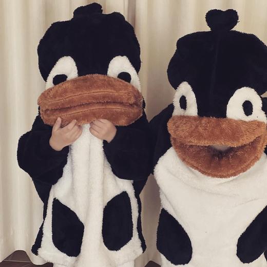 【儿童法兰绒睡衣套装】男童秋冬季宝宝睡袍小孩女童睡裙珊瑚绒家居服 商品图1