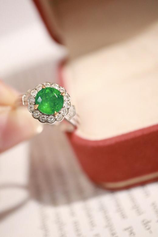 1.33ct 祖母绿戒指 商品图1