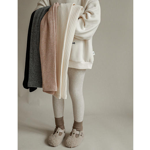 【女童时尚保暖打底裤】2024新款春秋季洋气儿童休闲裤子女宝宝长裤潮 商品图1