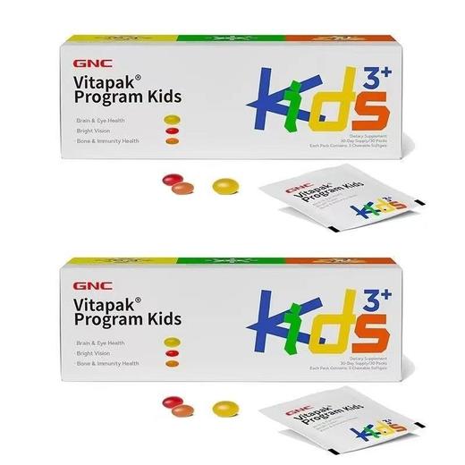 【保税仓】GNC健安喜儿童每日营养包30包 商品图1