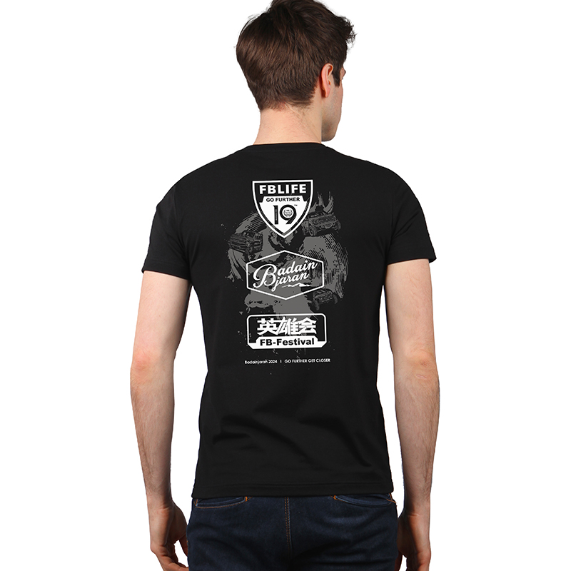 C款越野e族第十九届英雄会创意设计文化纪念T恤衫短袖全棉定制队服 NMT-2166