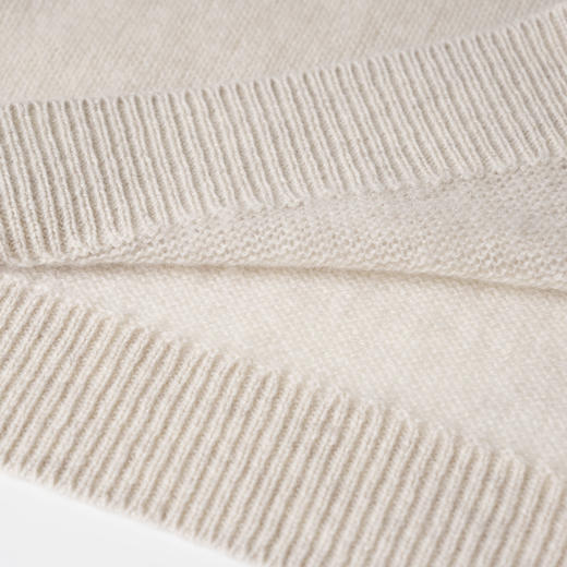 ROMI STUDIO “温柔已至” 绵羊毛山羊绒混纺长袖针织毛衫 432TS009 商品图3