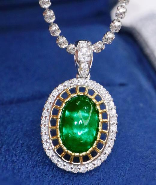 1.36ct 祖母绿吊坠 商品图1