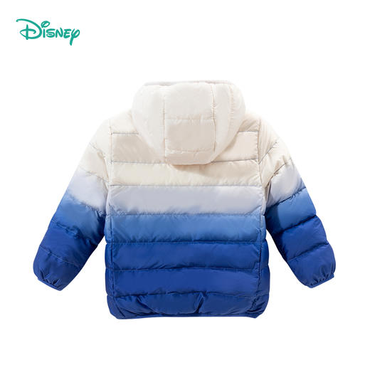 迪士尼【轻暖羽绒】24秋冬新款男童轻薄冬羽绒服防风保暖撞色羽绒外套ZD4DS006 商品图3