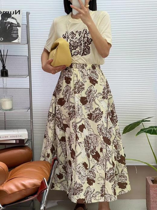 栗壳色半裙HJ2B35 商品图0