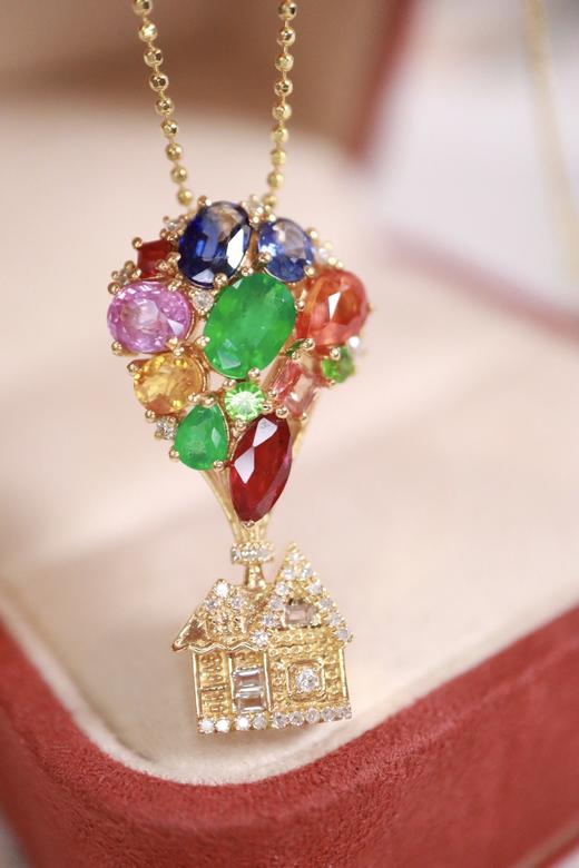 3.97ct 彩宝吊坠 商品图0