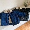 【儿童仿兔毛加绒厚牛仔棉衣】男女童2024新款秋冬季宝宝装短款外套 商品缩略图1