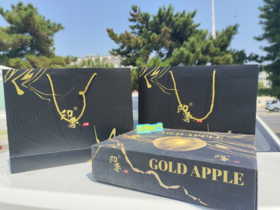 红玫瑰苹果礼盒（黑）