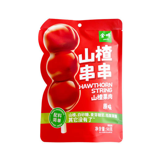 金晔山楂条五连包山楂片办公室零食山楂球山楂串儿童零食 商品图0