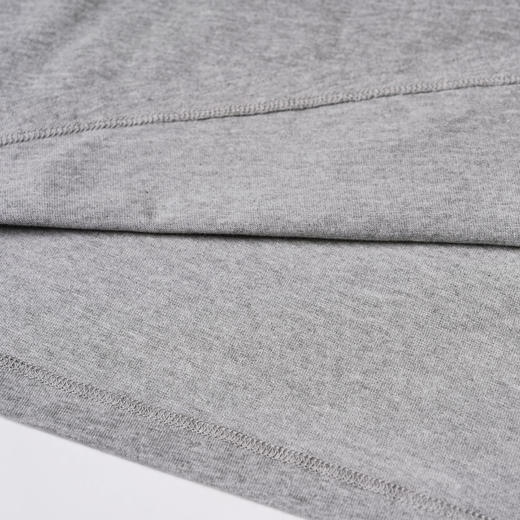 ROMI STUDIO“肤感至上”100%棉圆领三针四线哈梭线短袖T恤421T3104 商品图4