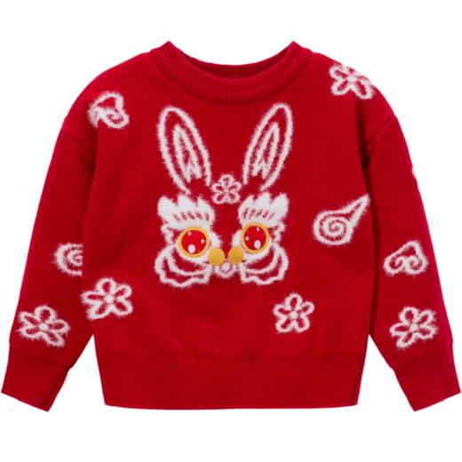 贝贝怡童装女童套头毛衣ZB3DS065 商品图13