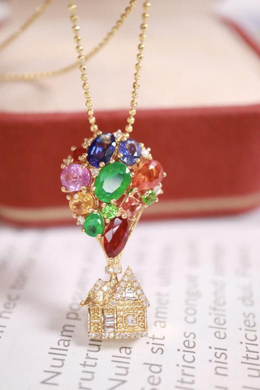 3.97ct 彩宝吊坠 商品图4