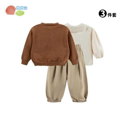  贝贝怡女童套装3件套ZB3DT087 商品图6