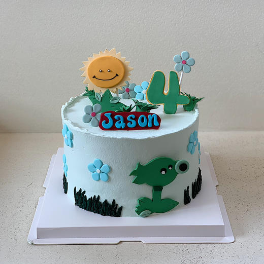 植物大战僵尸主题蛋糕 商品图0