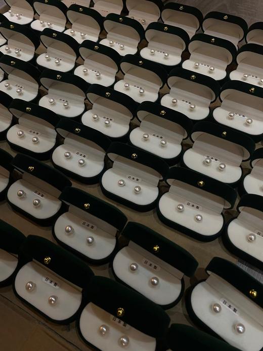 纯天然淡水珍珠馒头珠耳钉999足银脱敏针 商品图7