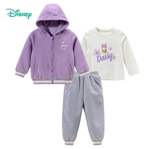 迪士尼新款男女童套装三件套ZD3DT005 商品图8