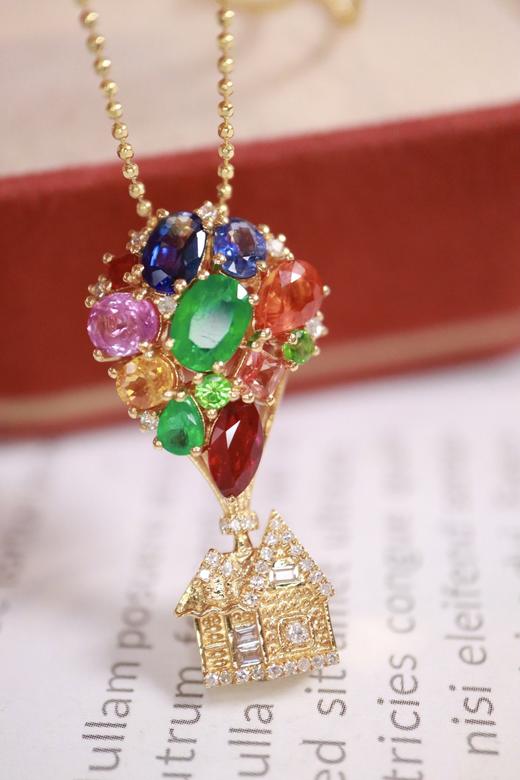 3.97ct 彩宝吊坠 商品图5