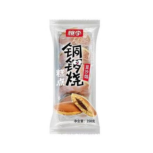 桃李350g铜锣烧糕点豆沙馅（五粒装） 商品图0