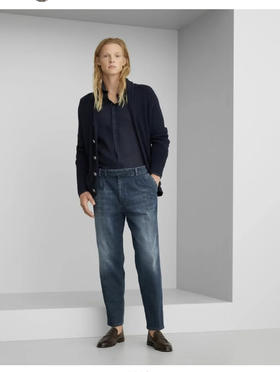 Brune11o Cucine11i 薄款弹力洗水牛仔长裤 NZK218