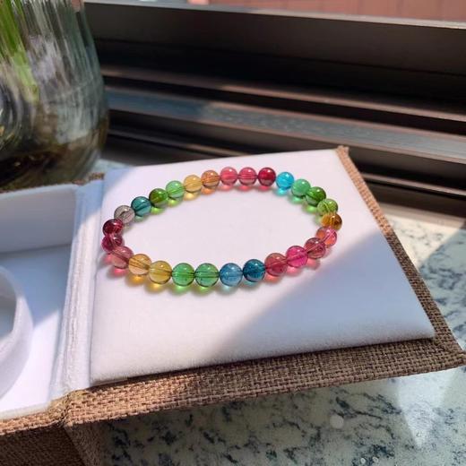 13.39g 6.8mm 碧玺手链 商品图0