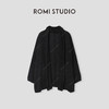 ROMI STUDIO“纵横交织”日本进口桑蚕丝莱赛尔棉混纺开衫 432WS058 商品缩略图0