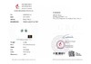 2.10ct 祖母绿耳钉 商品缩略图5