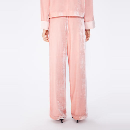 NEELLY纳俪2024秋商场同款运动风宽松直筒长裤女新款新中式休闲裤N24083H01151 商品图1