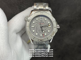 NOOB新品‼️ 42毫米欧米茄海马系列300米——“游艇” Nekton特别版腕表，经抛光和拉丝处理的精钢表壳和激光烧蚀黑色氧化锆搭配正品一致的（ZrO2）陶瓷表盘，哑光饰面饰有抛光立体波纹图案