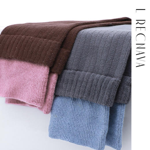 【86%莫代尔】压力拼色防滑中筒袜 瑜伽裤伴侣堆堆袜 商品图2